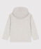 Sudadera con capucha y cremallera de niño gris BELUGA CHINE