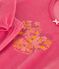 Pijama infantil de terciopelo rosa PEONIA