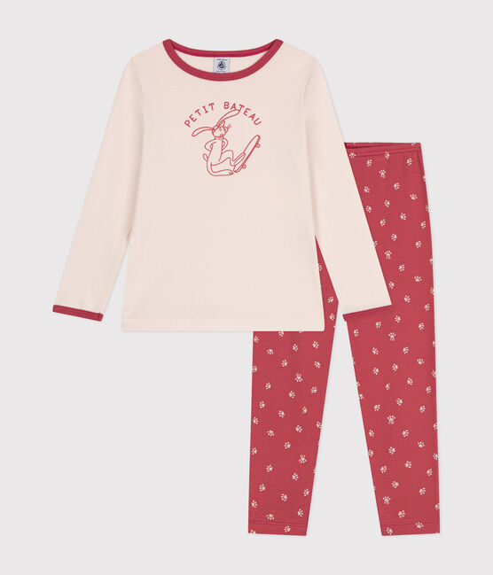 Pijama de niño de manga larga de algodón PANACOTTA/ MULTICO
