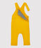 Peto de muletón de bebé. amarillo BOUDOR