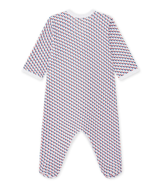 Pijama estampado para bebé niño blanco ECUME/blanco MULTICO