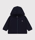 Sudadera con capucha de muletón para bebé