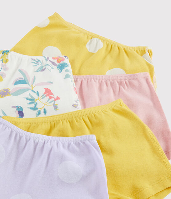 Juego de 5 culottes para niña pequeña variante 1
