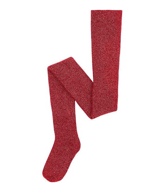 Pantis infantiles para niña rojo TERKUIT
