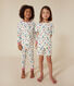 Pijama infantil corto de algodón con estampado de París