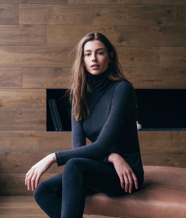 Camiseta interior para mujer gris