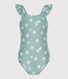 Bañador infantil con flores