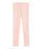 Leggings infantiles de lana y algodón rosa CHARME/blanco MARSHMALLOW