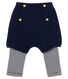 Leggings con shorts para bebé niña