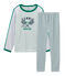 Pijama de punto para niño blanco MARSHMALLOW/blanco MULTICO
