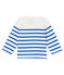 Marinera creativa para bebé niña blanco MARSHMALLOW/azul PERSE