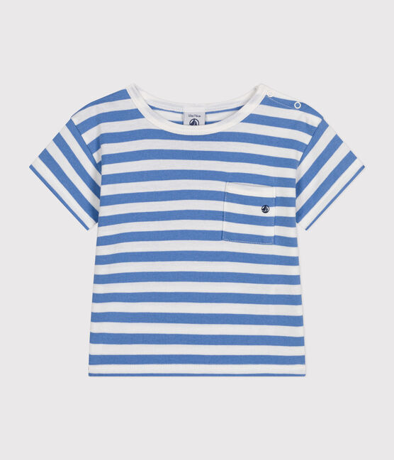 Camiseta de manga corta de punto para bebé GAULOISE/ MARSHMALLOW