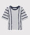 Camiseta blanco MARSHMALLOW/azul SMOKING