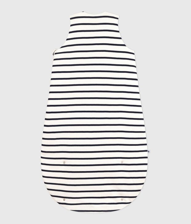 Saco de dormir para beb&eacute; TOG 2 de algod&oacute;n blanco/azul