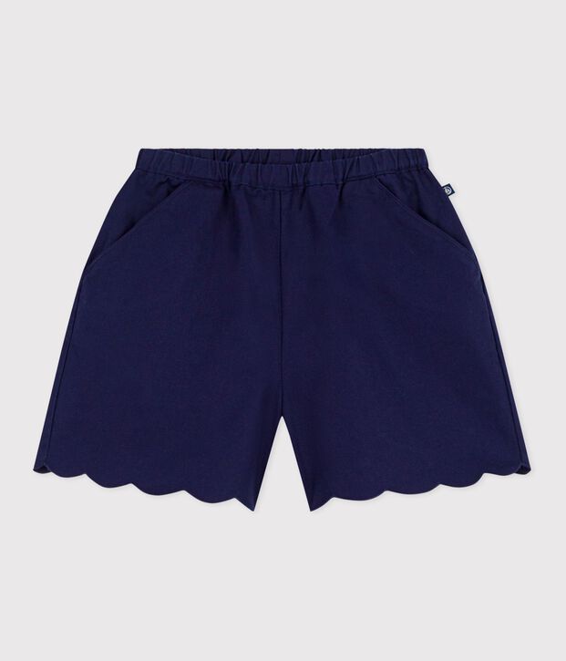Shorts infantiles de algod&oacute;n liso SOIR