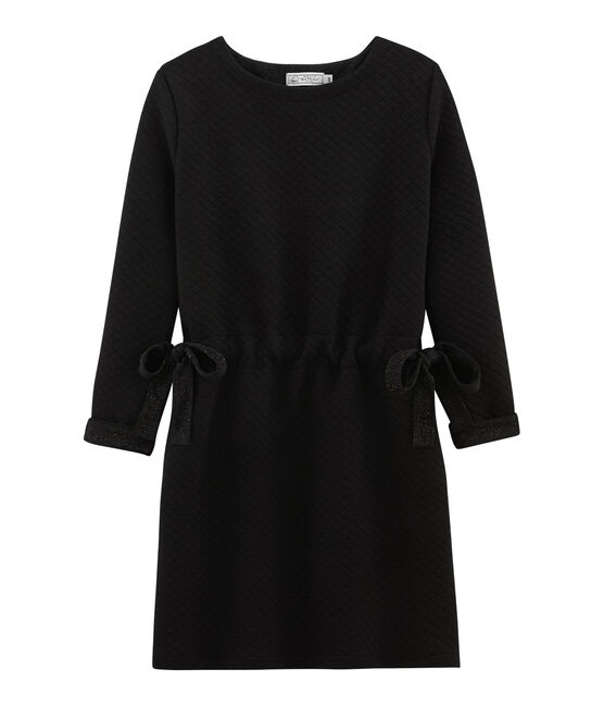Vestido de mujer negro NOIR/amarillo DORE