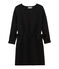Vestido de mujer negro NOIR/amarillo DORE