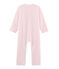 Buzo de polar para niña pequeña rosa VIENNE/gris MISTIGRI