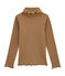 Camiseta cuello cisne marron BRINDILLE