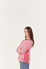 Jersey marinero para mujer rojo TERKUIT/blanco MARSHMALLOW