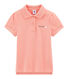 Polo manga corta infantil para niña