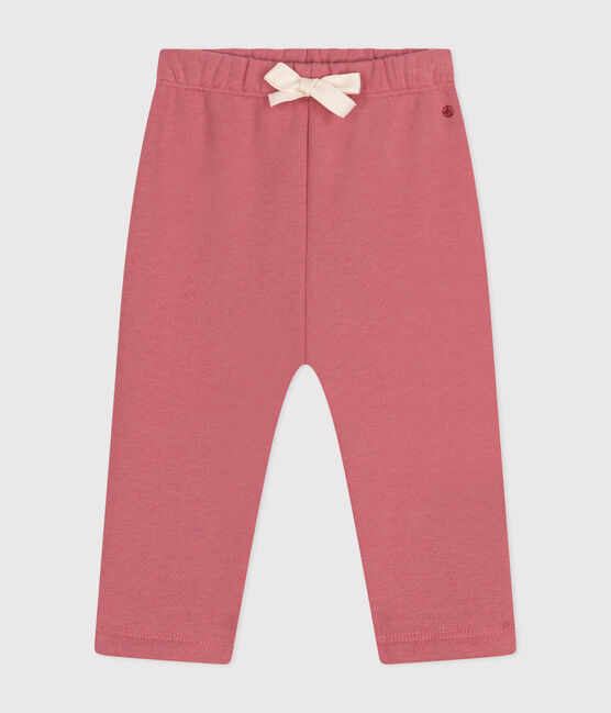 Pantalón de felpa para bebé rosa ROSEWOOD