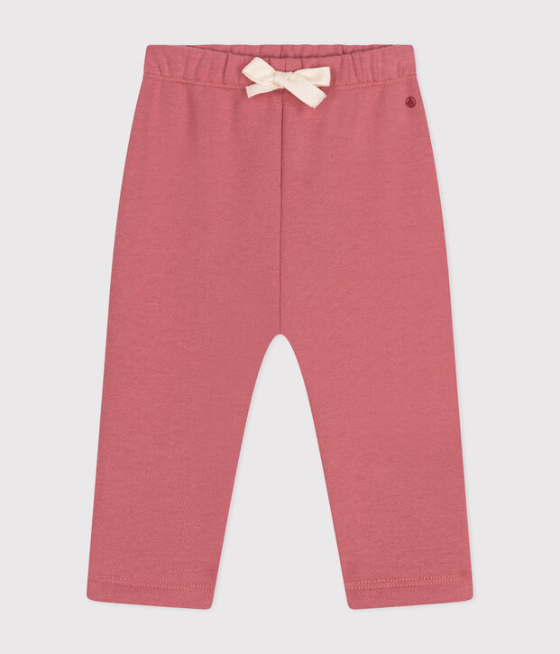 Pantal&oacute;n de felpa para beb&eacute; rosa