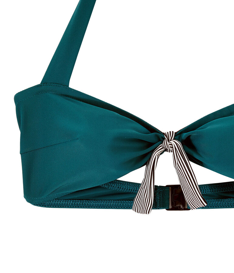 Ba&ntilde;ador de 2 piezas para mujer verde Rivage