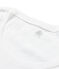 Camiseta de algodón ligero para mujer blanco Lait