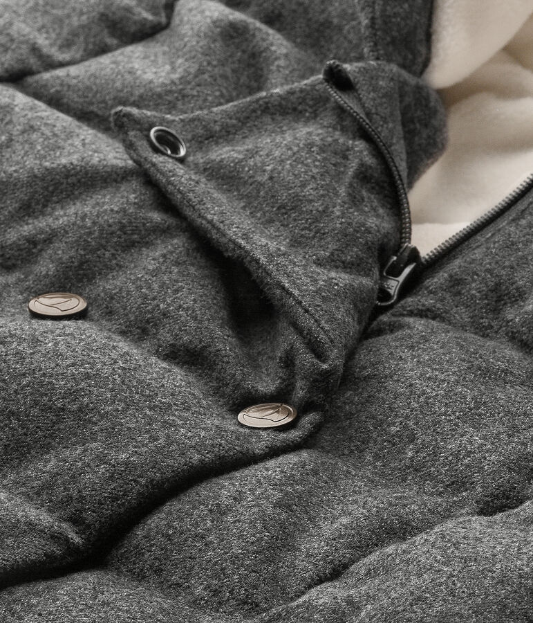 Plum&oacute;n para ni&ntilde;a gris SUBWAY CHINE