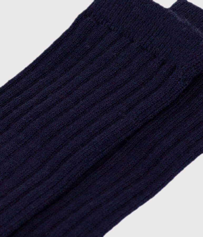 Calcetines largos de lana y algod&oacute;n para beb&eacute; multicolor