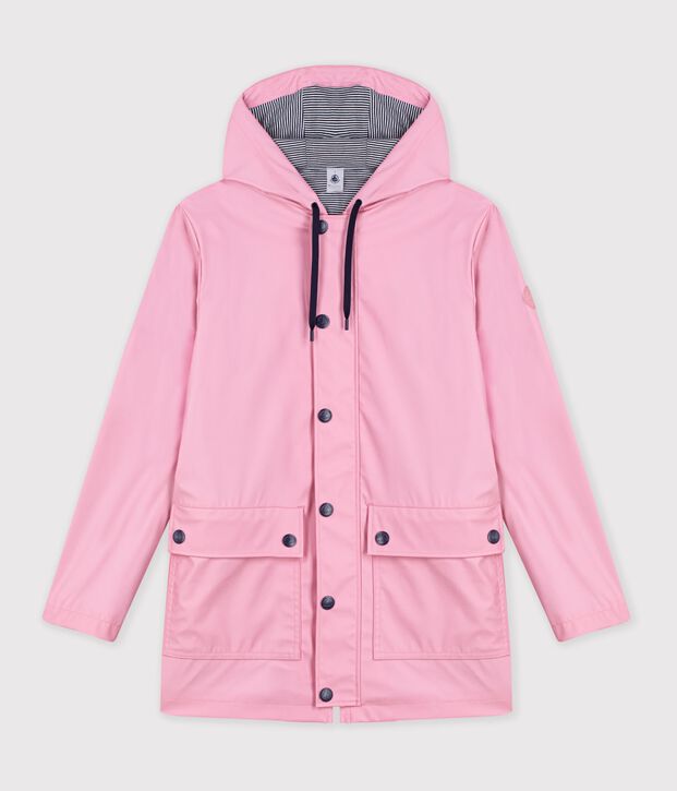 Chubasquero ic&oacute;nico unisex rosa