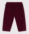 Pantal&oacute;n de terciopelo liso para beb&eacute; TRUFFE