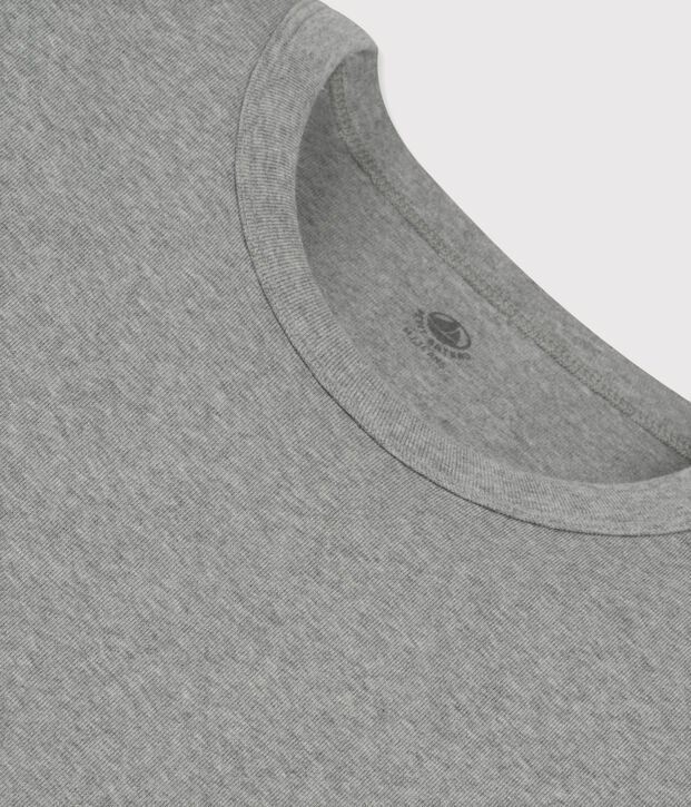 Camiseta de manga corta para hombre gris