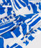 Vestido infantil largo de tirantes de algodón estampado azul MARSHMALLOW/ PORCELANA