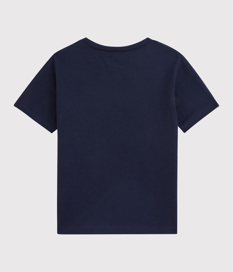 Camiseta de ni&ntilde;o azul