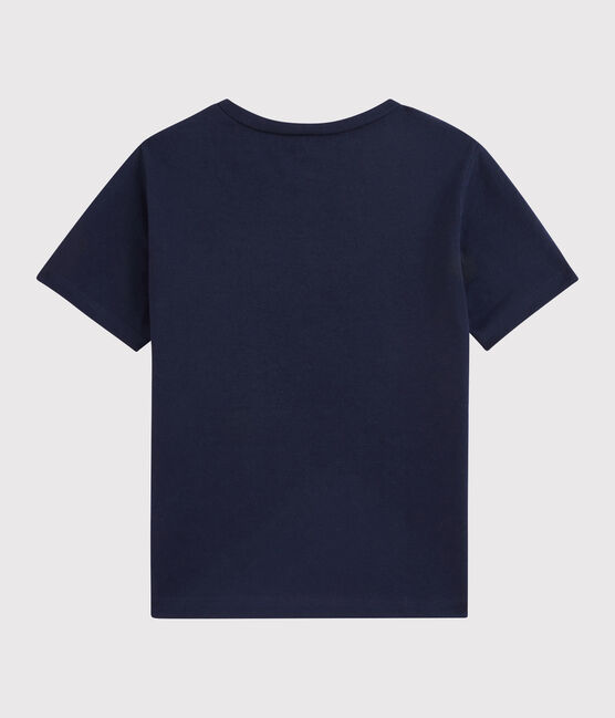 Camiseta de niño azul SMOKING
