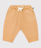 Pantalón de tejido vaquero de color para bebé beige TOURONE