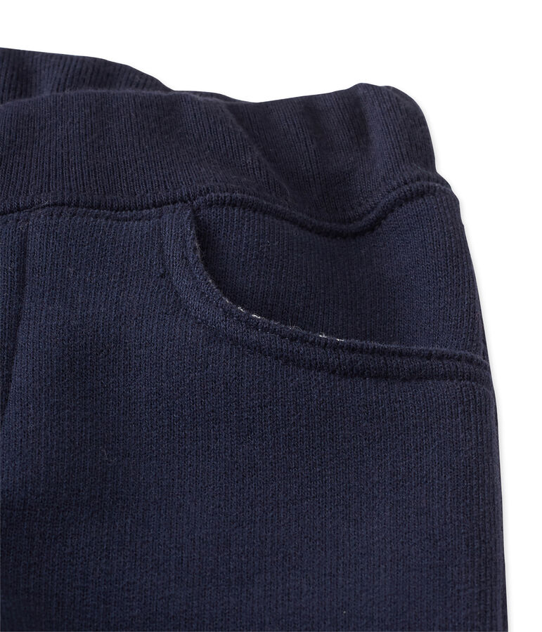 Pantal&oacute;n para beb&eacute; ni&ntilde;o en mulet&oacute;n azul