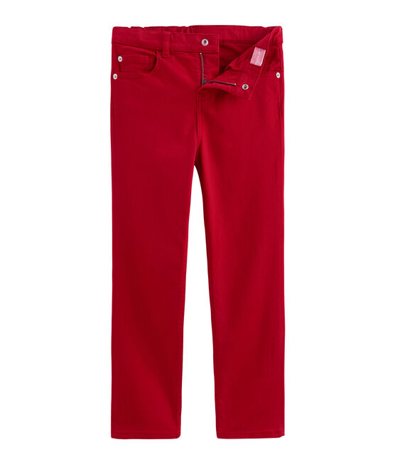 Pantalón de niño y joven rojo TERKUIT