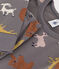 Pijama de felpa con animales para niño/niña BONGRIS/ MULTICO