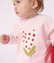 Sudadera de algod&oacute;n para beb&eacute; con estampados BARELY