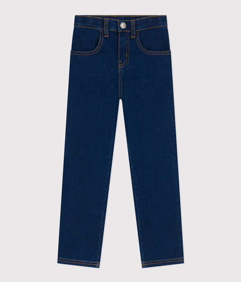 Pantal&oacute;n vaquero slim de ni&ntilde;a azul DENIM BLEU