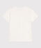 Camiseta infantil de manga corta de algodón con estampado blanco MARSHMALLOW