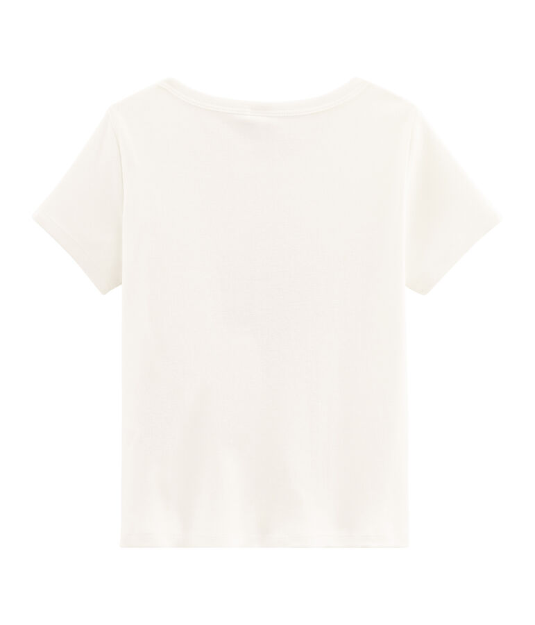 Camiseta de ni&ntilde;a blanco