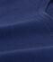 Camiseta LA RECTA de algodón con cuello redondo para mujer azul CHALOUPE