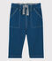 Pantalón de algodón de bebé. azul MAJOR