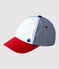 Gorra tricolor de bebé. blanco MARSHMALLOW/blanco MULTICO
