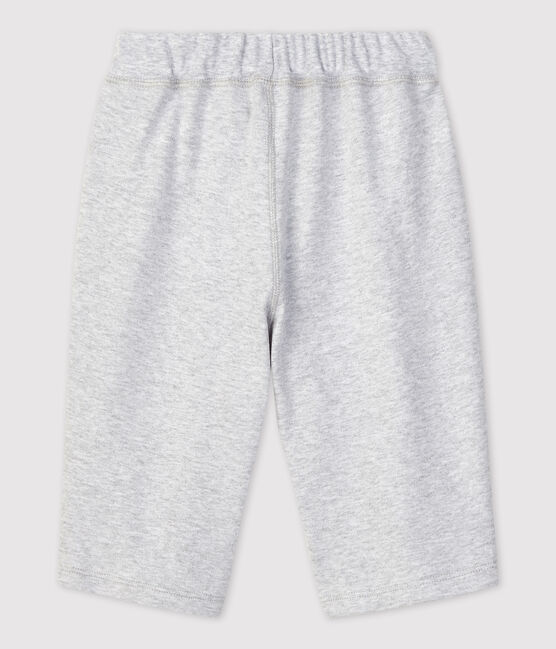 Bermudas de algodón de niño gris POUSSIERE CHINE
