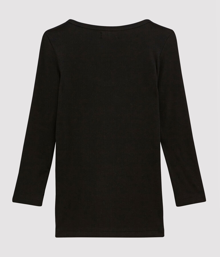 Camiseta ic&oacute;nica para mujer negro NOIR